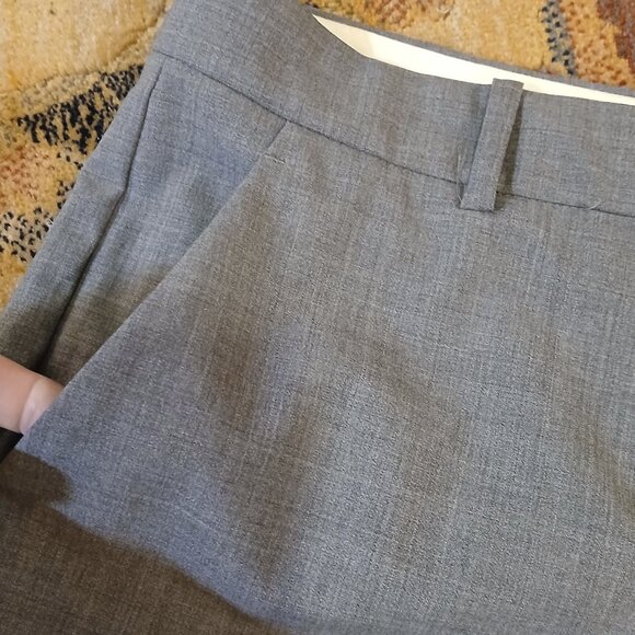 THEORY Wool Wide Leg Dress Trousers Size 8 - EUC - Picture 10 of 13